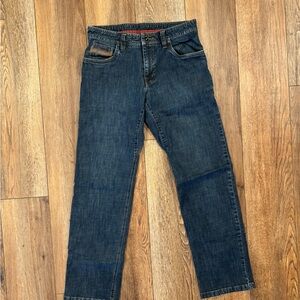 Prana Dark Blue Straight Jeans